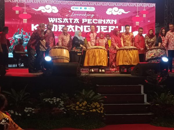 Dandim Surabaya Utara Hadiri Launching Wisata Pecinan Kembang Jepun