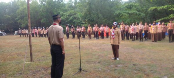 Kasdim 0830/Surabaya Utara Buka Persami Saka Wira Kartika