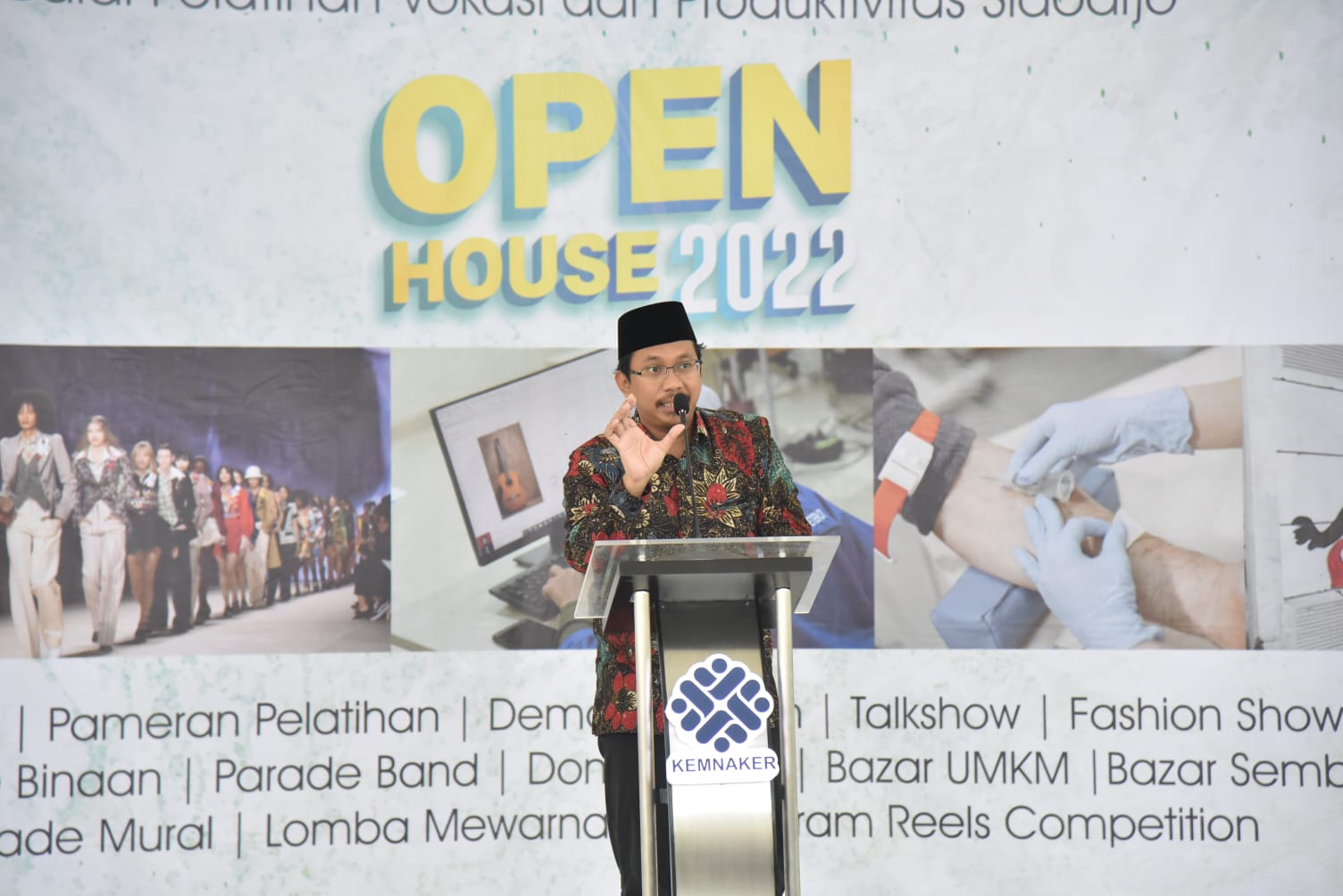 Bupati Sidoarjo Resmi Membuka festival Pelatihan Avokasi