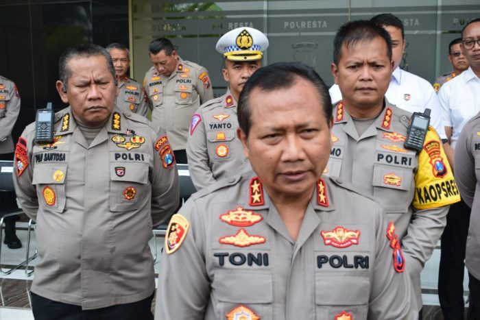 Kunker ke Polresta Sidoarjo, Kapolda Jatim : "Teruslah menanamkan kebaikan