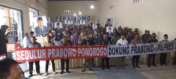 Relawan Sedulur Prabowo Ponorogo Kembali Deklarasikan Prabowo Presiden