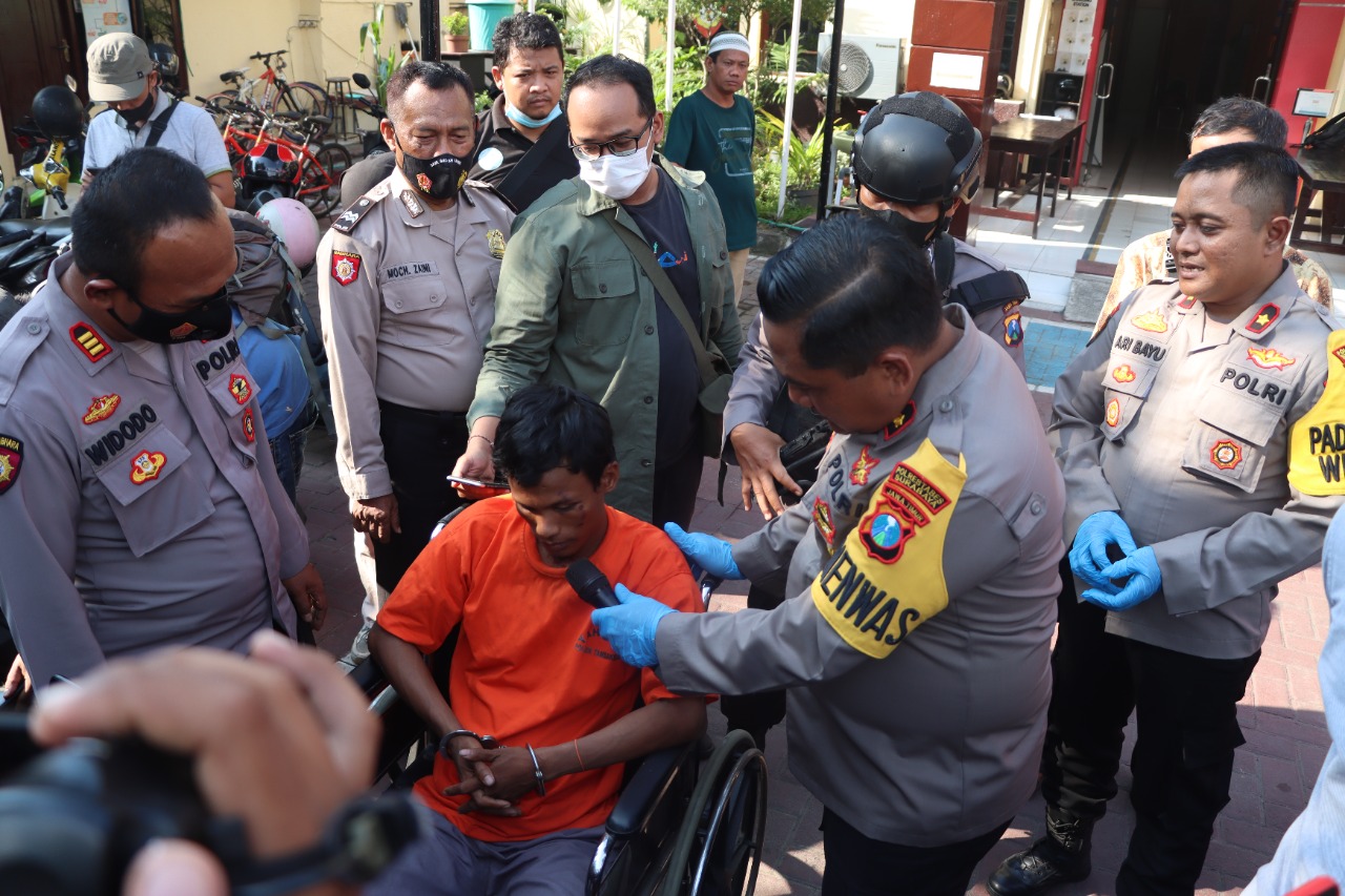 Pelaku Curanmor 13 Lokasi Berhasil Diamankan Polrestabes Surabaya