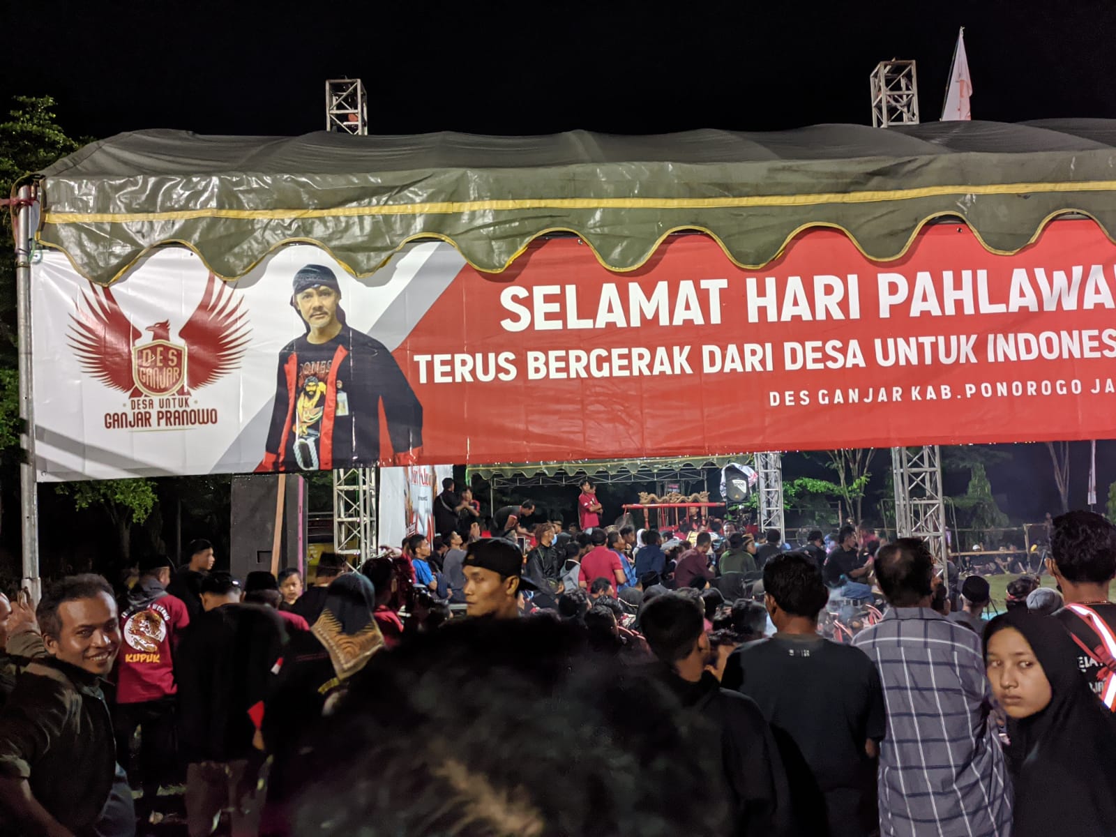 Ribuan Relawan Desgan Ponorogo Deklarasikan Ganjar Pranowo Maju Pilpres 2024