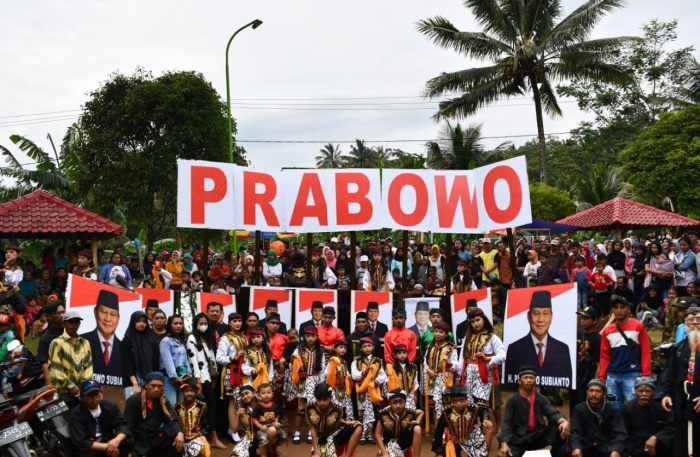 Deklarasi Seniman Sahabat Prabowo Ponorogo Dihadiri Ribuan Warga