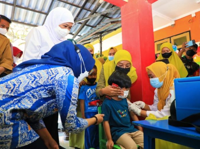 Kasus Campak Meningkat, Gubernur Khofifah Imbau Masyarakat Waspada dan Segera Lengkapi Vaksinasi MR pada Anak