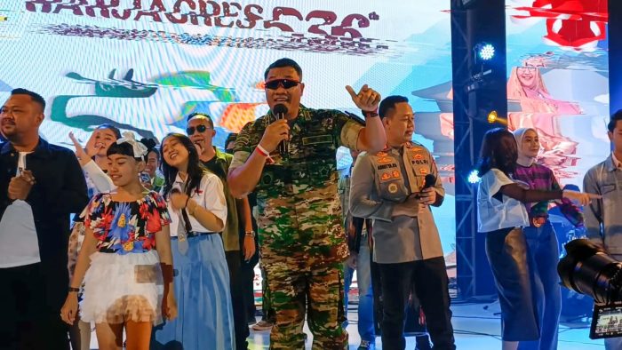 Kemeriahan Festival Pariwisata, Budaya, dan Konser Anak Bangsa dalam rangka HARJAGRES ke 536.