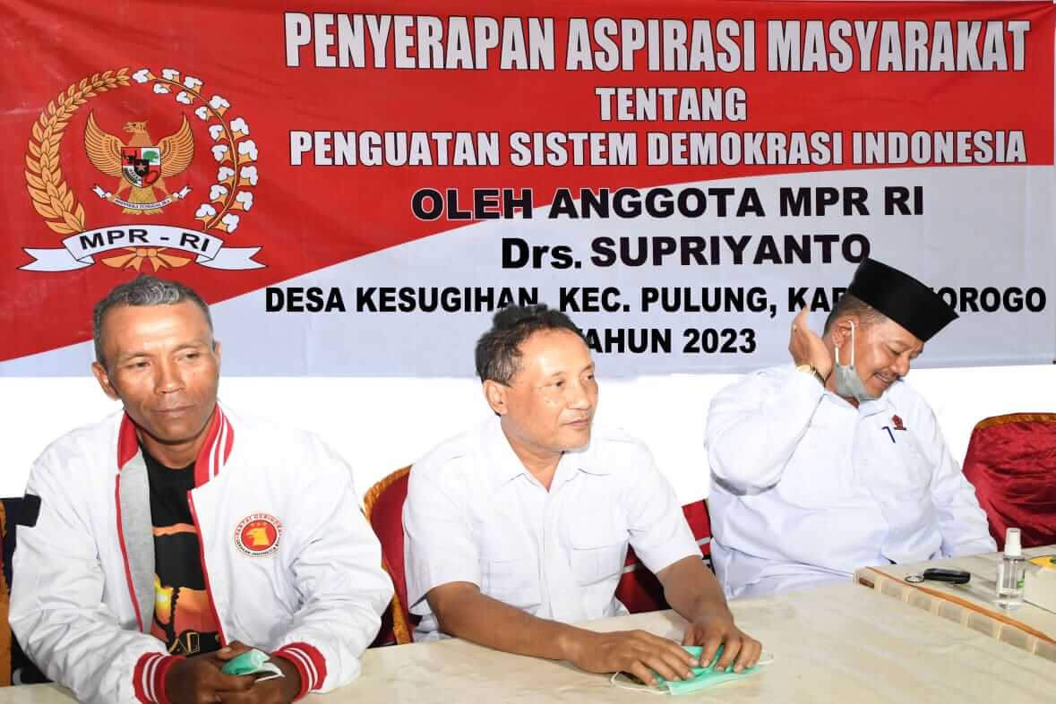 Gelar Penyerapan Aspirasi, Anggota MPR RI Supriyanto Minta Masukan Warga Desa Kesugihan