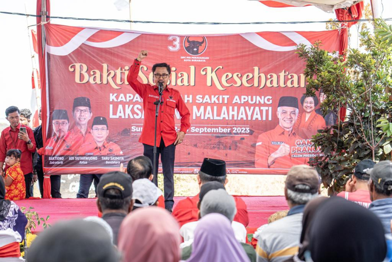 Kapal Laksamana Malahayati milik PDIP Gelar Pengobatan, Warga Bulak Bandarejo Antusias