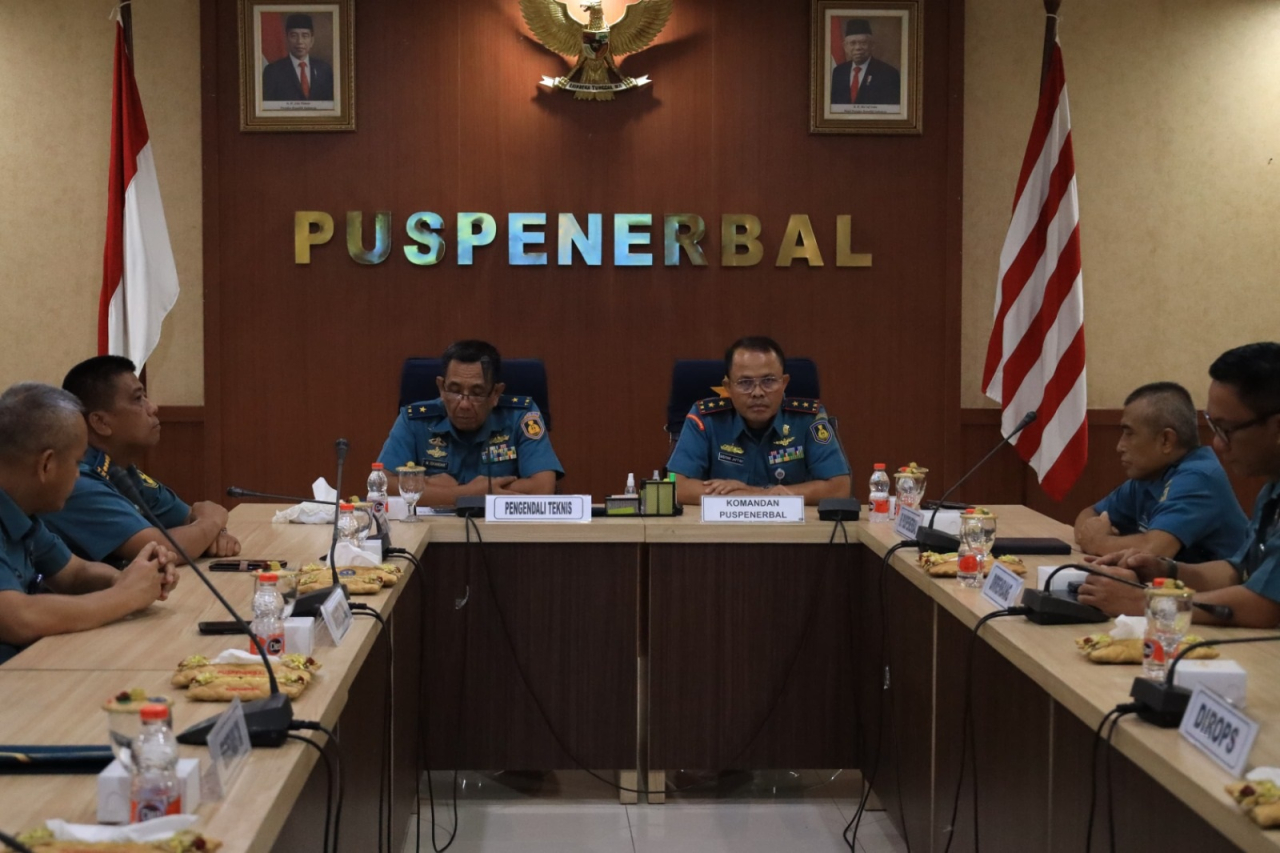 Komandan Puspenerbal : Audit Itjenal Diharapkan Dapat Berikan Solusi Terbaik