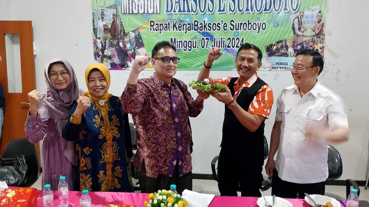 Rapat Kerja Baksos'e Suroboyo bertepatan di Usia 7 Tahun