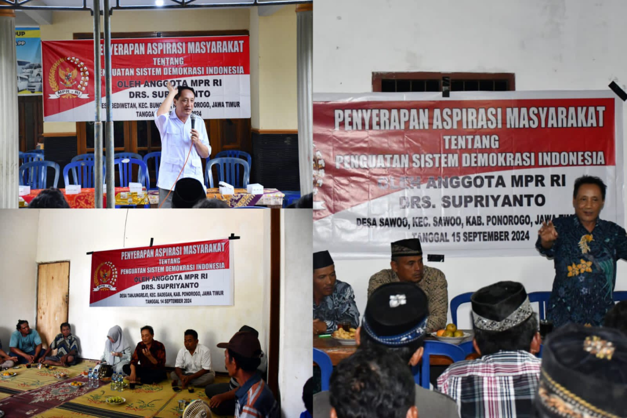 Kaleidoskop Agenda Kegiatan Anggota MPR RI Supriyanto Selama 2024