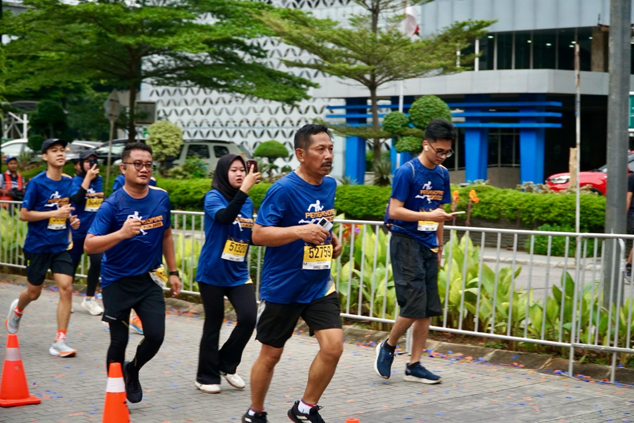 Semangat Kebersamaan, Kanwil Kemenkum Jatim di Pengayoman Run