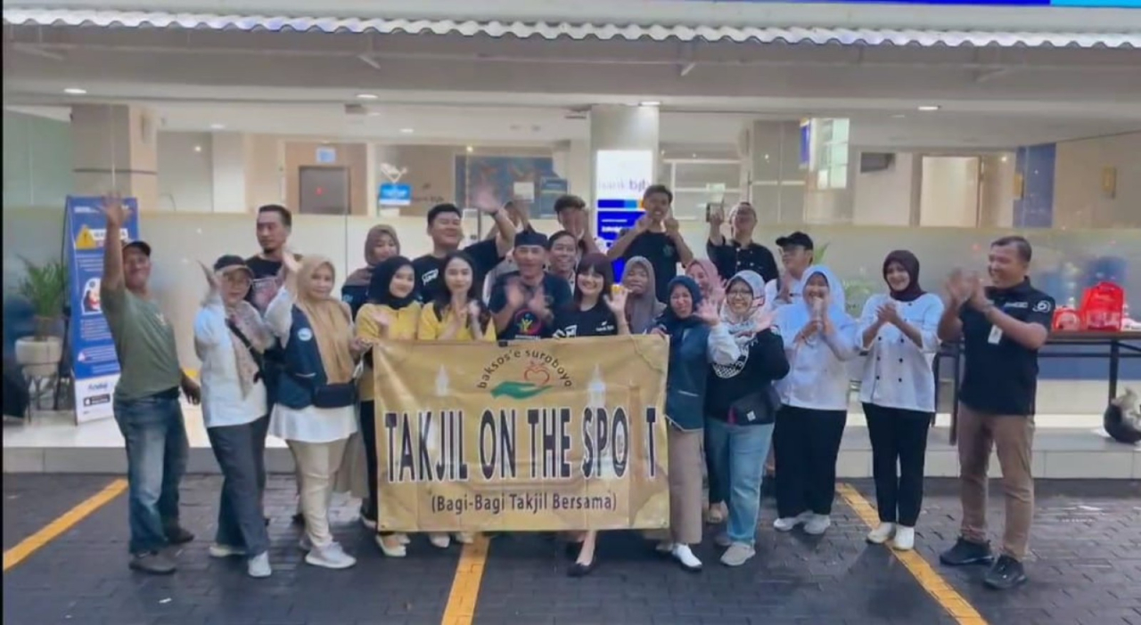 Baksos’e Suroboyo dan Bank BJB Berbagi Berkah di Bulan Suci Ramadan