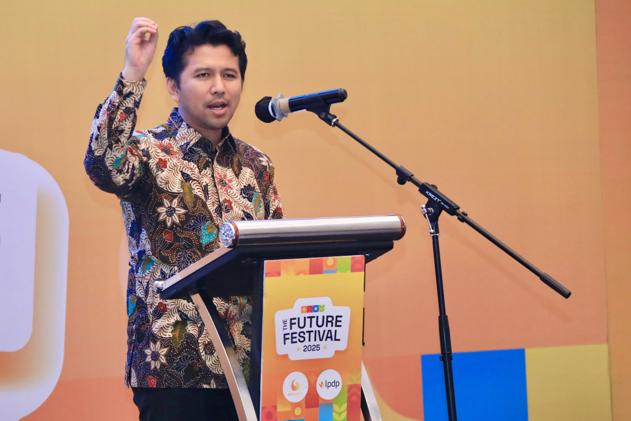 Pentingnya Diversity Sebagai Kunci Kreatifitas Bagi Scholarship Hunter LPDP, Wagub Emil Buka The Future Fest 2025