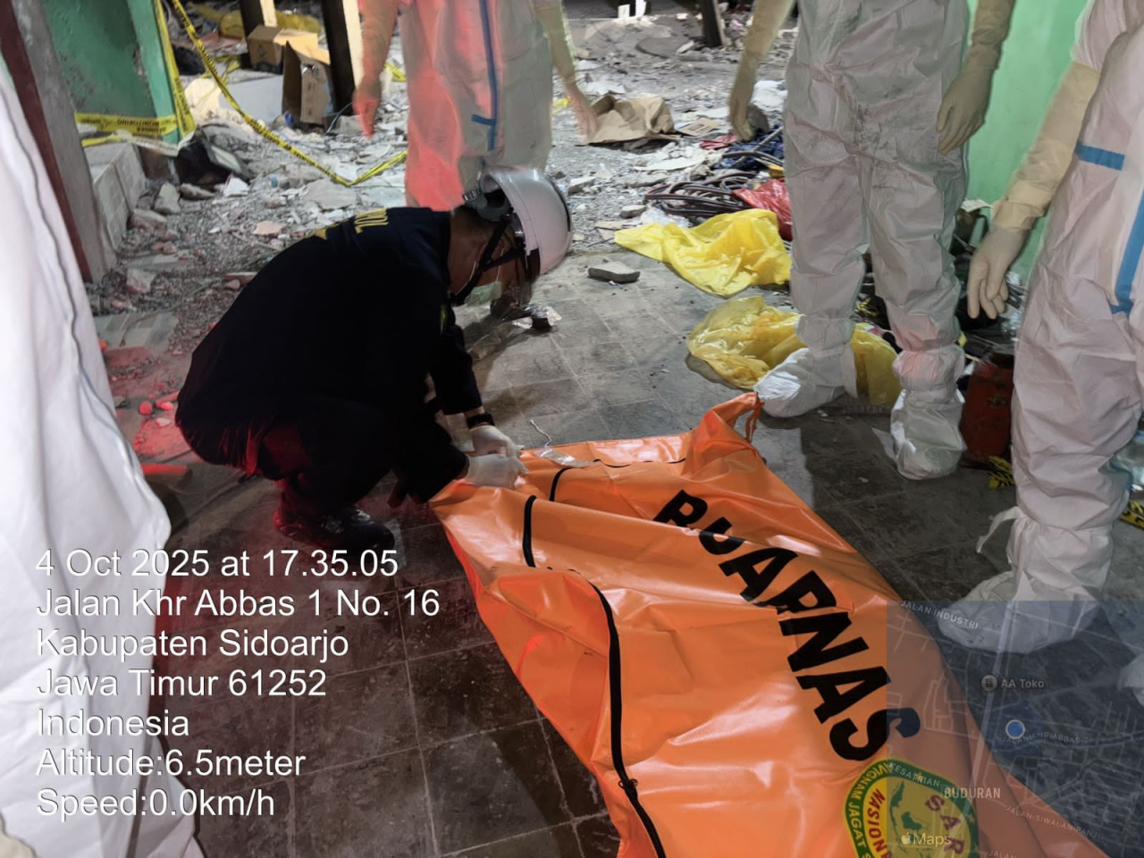 Santri Korban Reruntuhan Ponpes Al Khoziny: SAR Temukan Dua Jenazah dan Satu Body Part, Total 17 Meninggal