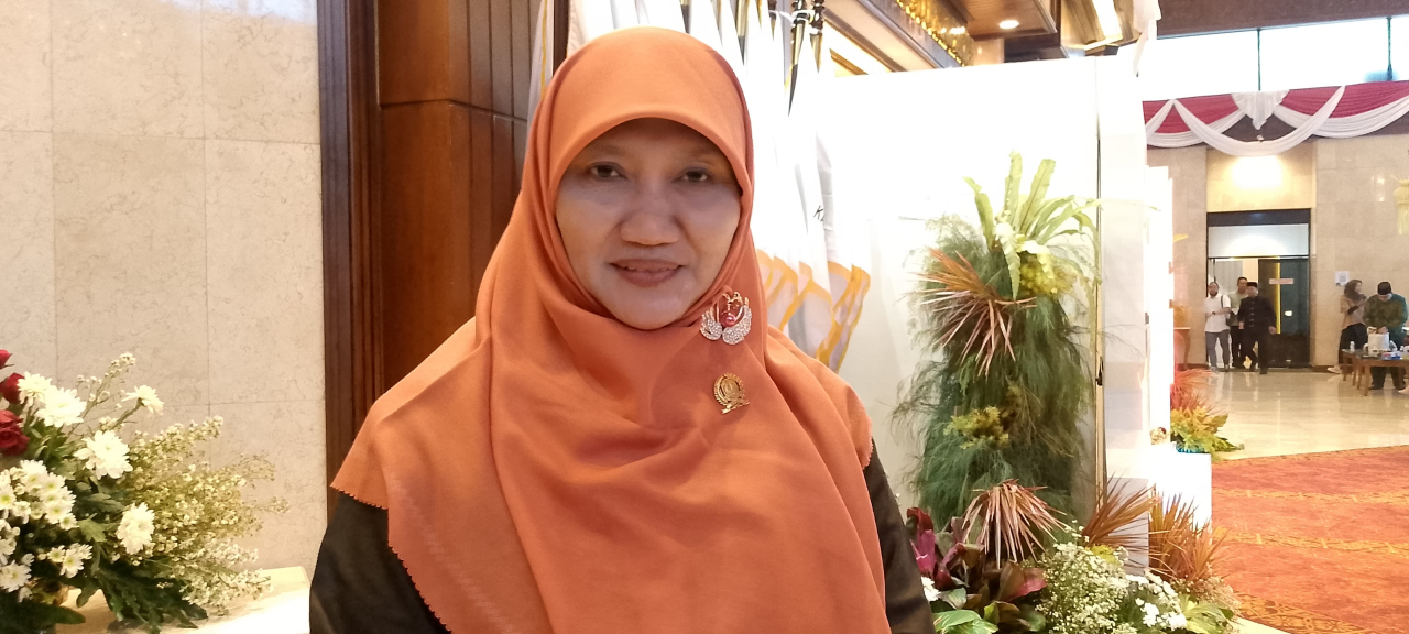 Ketua Fraksi PKS DPRD Jawa Timur Lilik Hendarwati di DPRD Jawa Timur. (Foto: Ful)