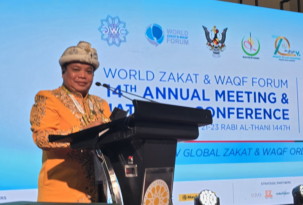 Maharaja Kutai Mulawarman Prof. Dr. M.S.P.A. Iansyah Rechza FW, Ph.D, dengan lebih wibawa dan kehormatan berpartisipasi sebagai delegasi kerajaan Kutai Mulawarman pada kegiatan world zakat dan wakaf forum (WZWF) - 14 th annual meeting and international co
