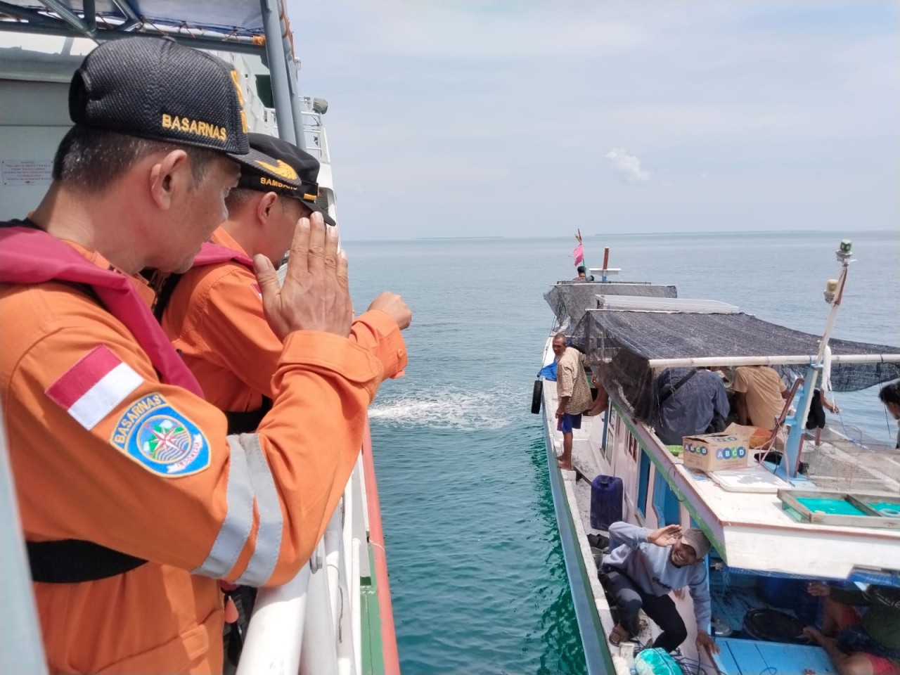 Tim SAR Gabungan Temukan Nelayan Pulau Sakala Sumenep dalam Keadaan Selamat