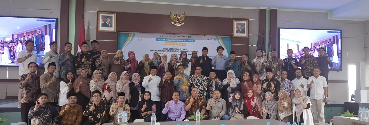 Ikatan Ahli Ekonomi Islam (IAEI) Provinsi Jawa Timur menggelar seminar dan musyawarah wilayah (Musywil) di Auditorium Lantai 3 Gedung G6 Fakultas Ekonomika dan Bisnis (FEB) Universitas Negeri Surabaya (Unesa). (Foto: Istimewa)