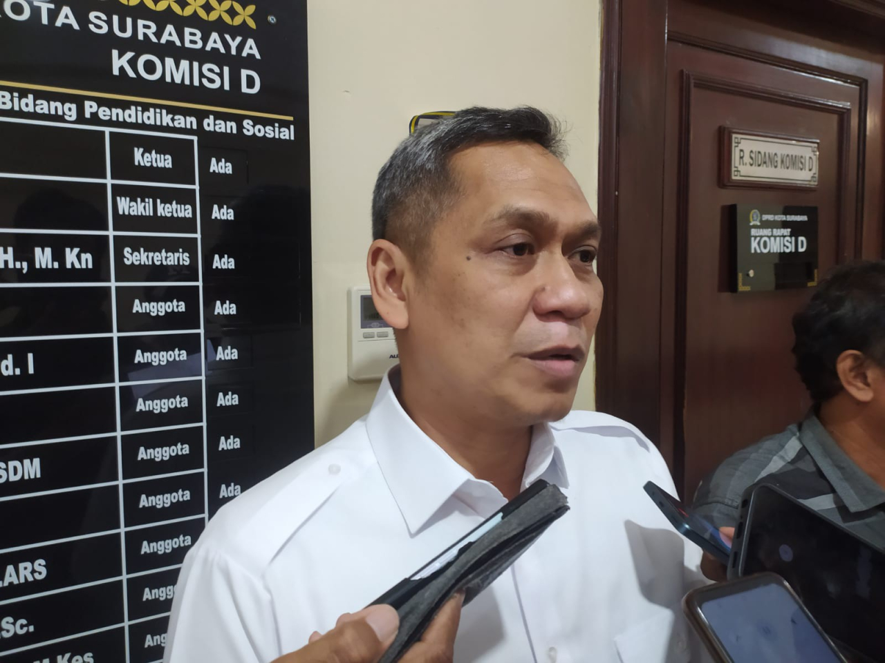 Ketua Komisi D, dr. Akmarawita Kadir