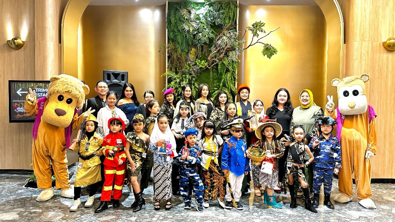 Trimurti Restaurant di Hotel Mercure Surabaya Grand Mirama sukses menyelenggarakan acara Kids Fashion Show bertema “Little Heroes, Big Inspiration”.