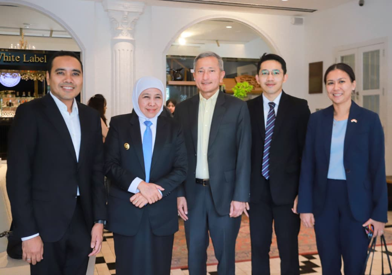 Gubernur Khofifah Penuhi Undangan Menteri Luar Negeri Singapura, Bahas Penguatan Kerja Sama Ekonomi hingga Pendidikan