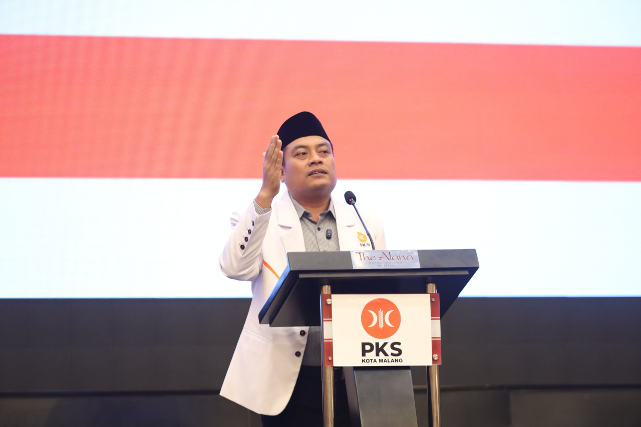 Rakerda PKS Kota Malang, Puguh Tekankan K2P2 dan Target Dua Digit di Jatim