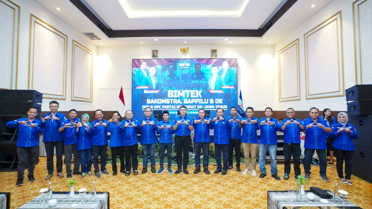 Bimtek Demokrat Jatim, Emil Dardak Tekankan Penguatan Kader di Era Politik Digital