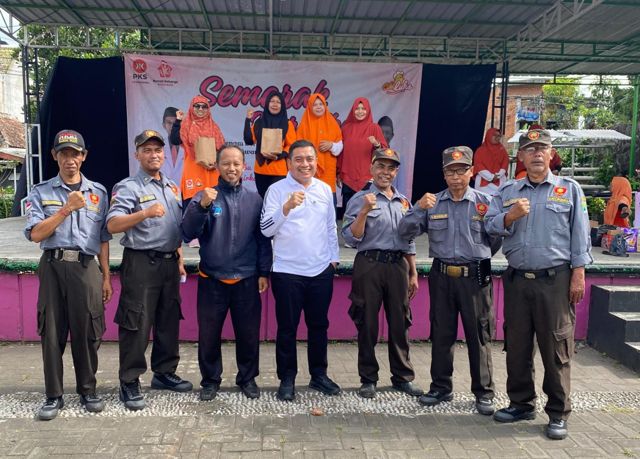 PKS Lowokwaru Gelar Senam Sehat, Puguh Wiji Tekankan Persoalan Perkotaan Malang