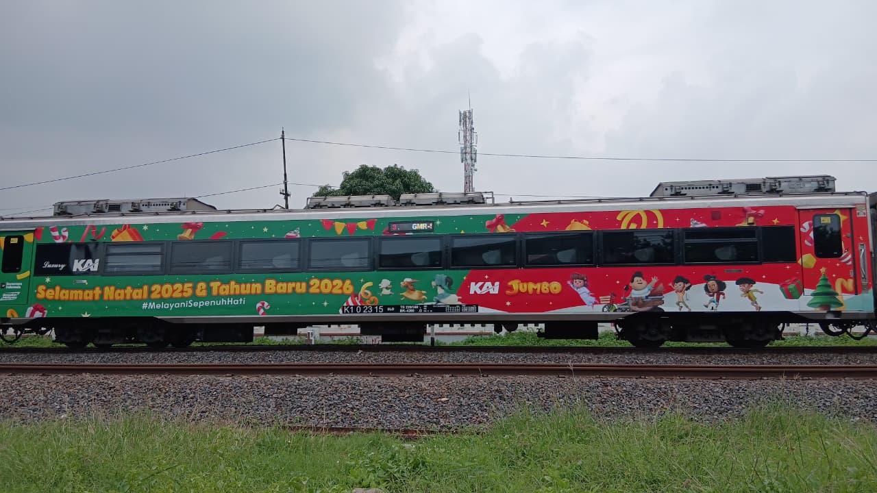 KAI Daop 8 Surabaya Tekankan Keselamatan Perlintasan Sebidang di Libur Natal dan Tahun Baru