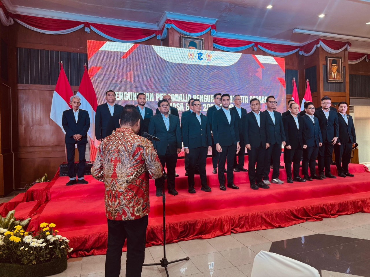 KONI Surabaya Lantik 132 Pengurus Baru, Arderio Hukom Siap Genjot Prestasi Olahraga