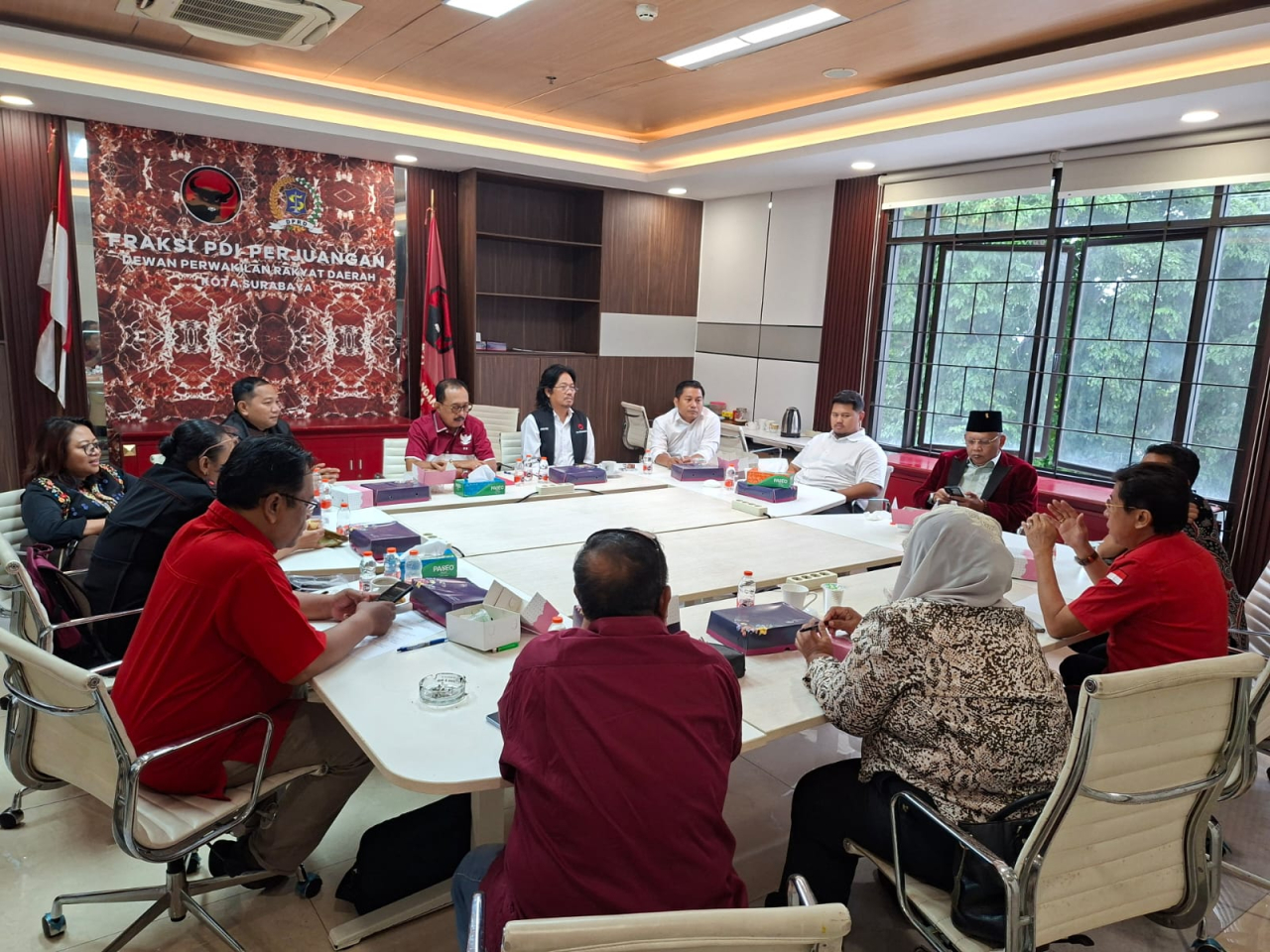 Awali 2026, Fraksi PDI Perjuangan DPRD Surabaya Konsolidasi Bersama Ketua DPC