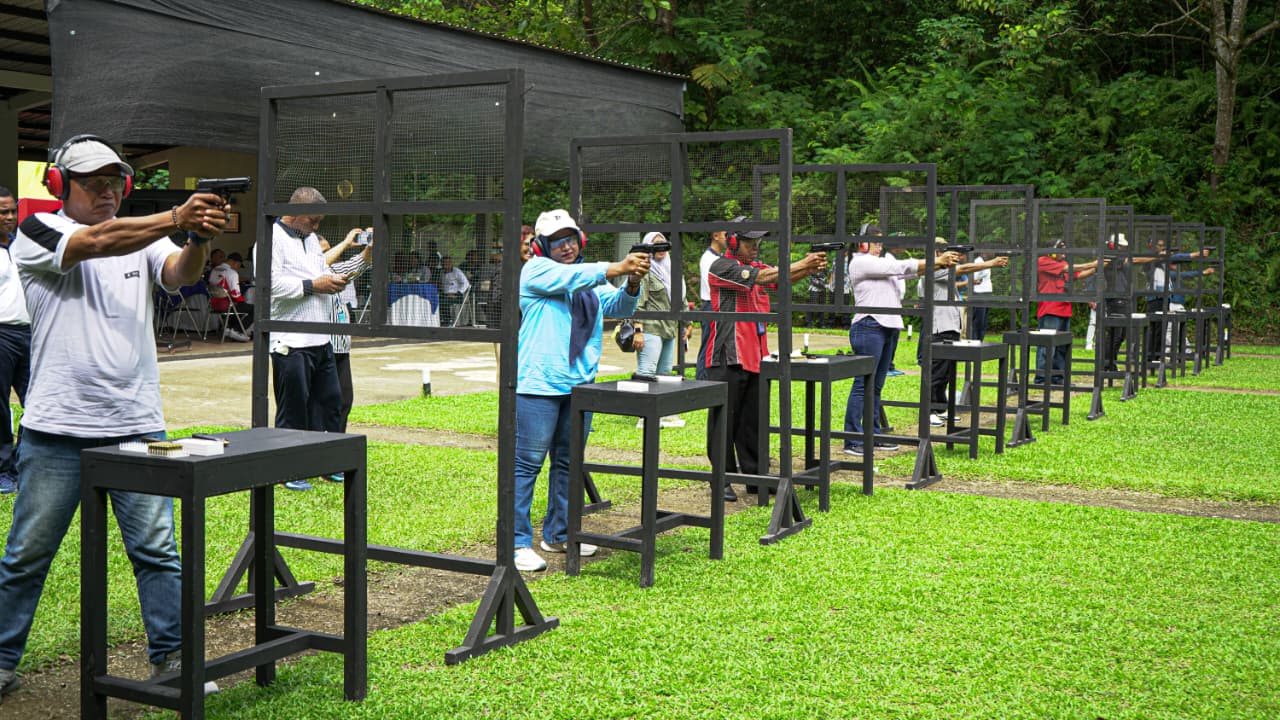 Pererat Silaturahmi, Dankodaeral IX Gelar Fun Shooting Media Gathering Bersama Insan Pers Ambon