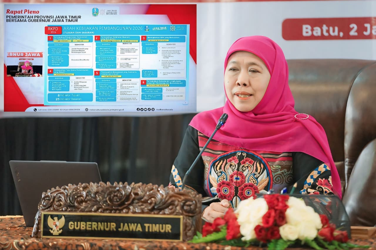 Dari RSUD Karsa Husada Batu, Gubernur Khofifah Awali 2026 dengan Evaluasi dan Arah Pembangunan Jatim