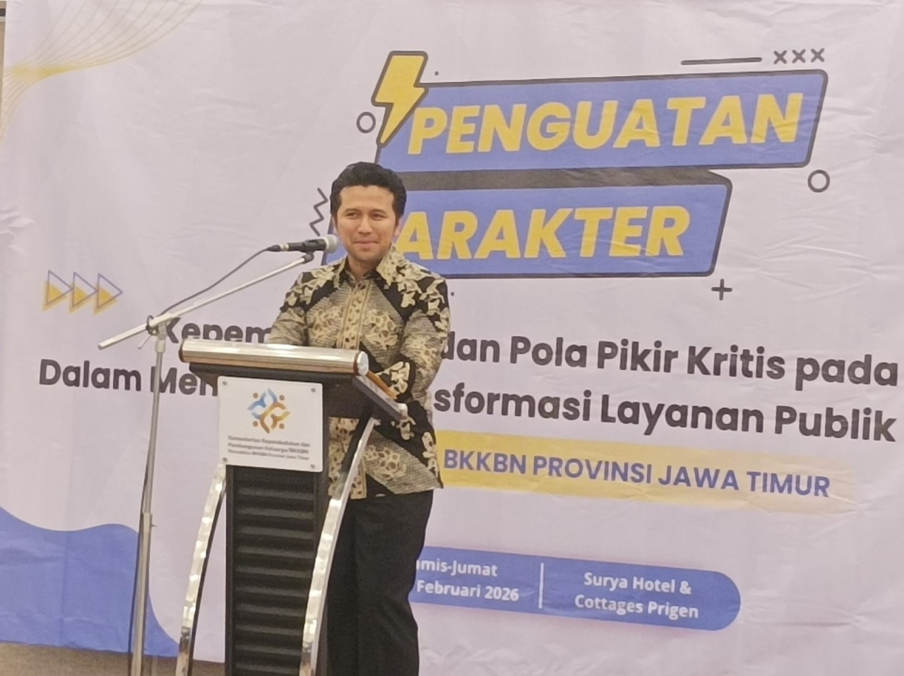 Tingkatkan Kualitas Layanan, BKKBN Jatim Gelar Penguatan Karakter Kepemimpinan ASN di Pasuruan