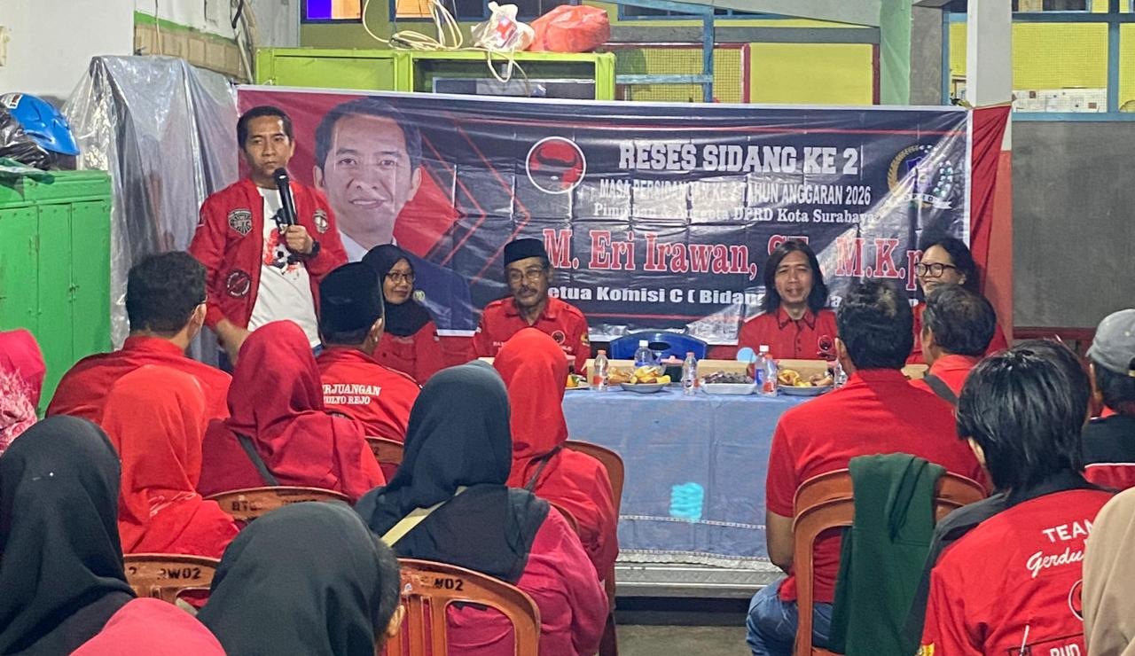 Genangan Air hingga CCTV Jadi Sorotan Reses Eri Irawan di Mulyorejo