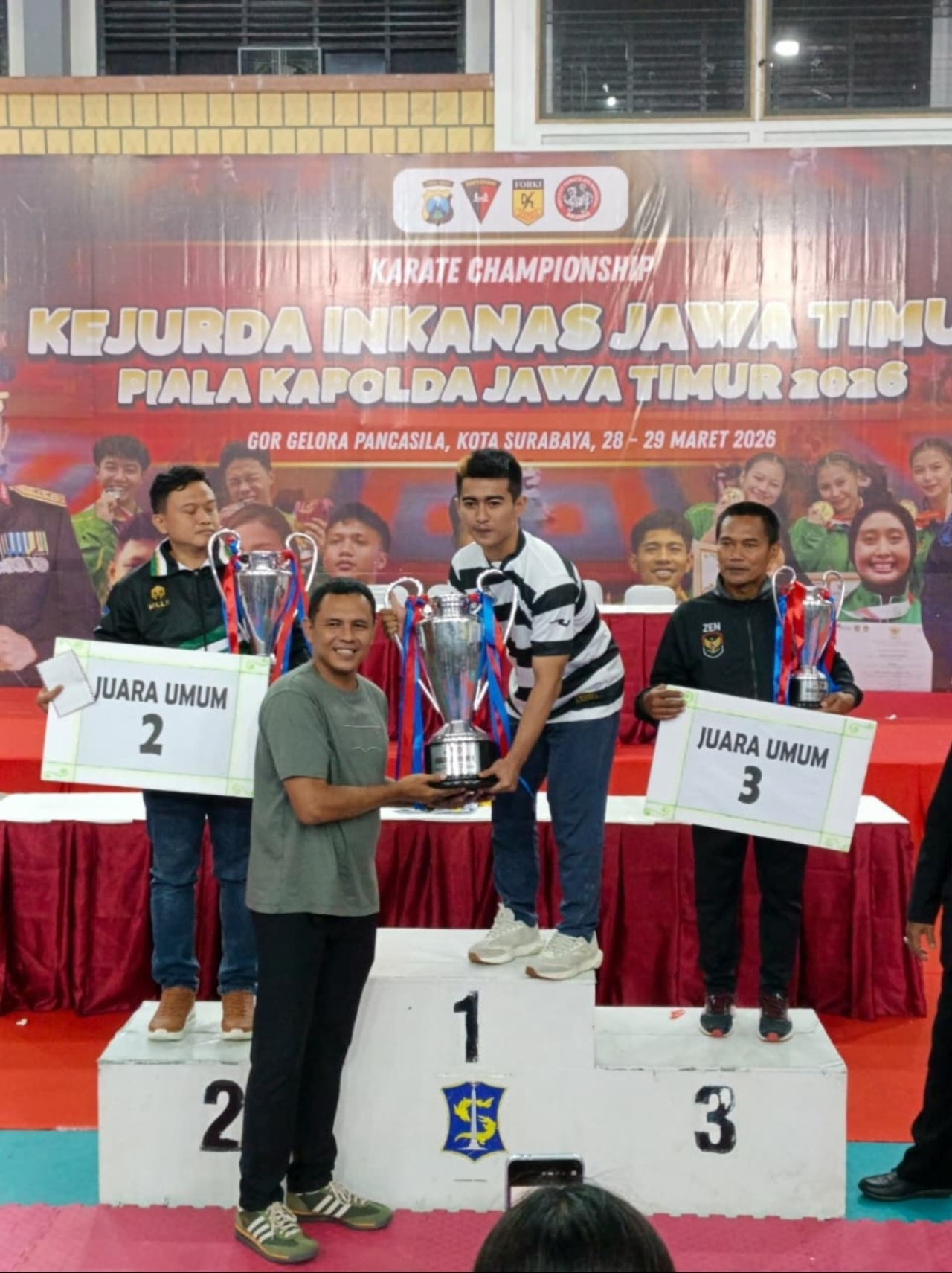 Dominasi Medali, Polres Jombang Bawa Pulang Piala Bergilir Kapolda Jatim 2026
