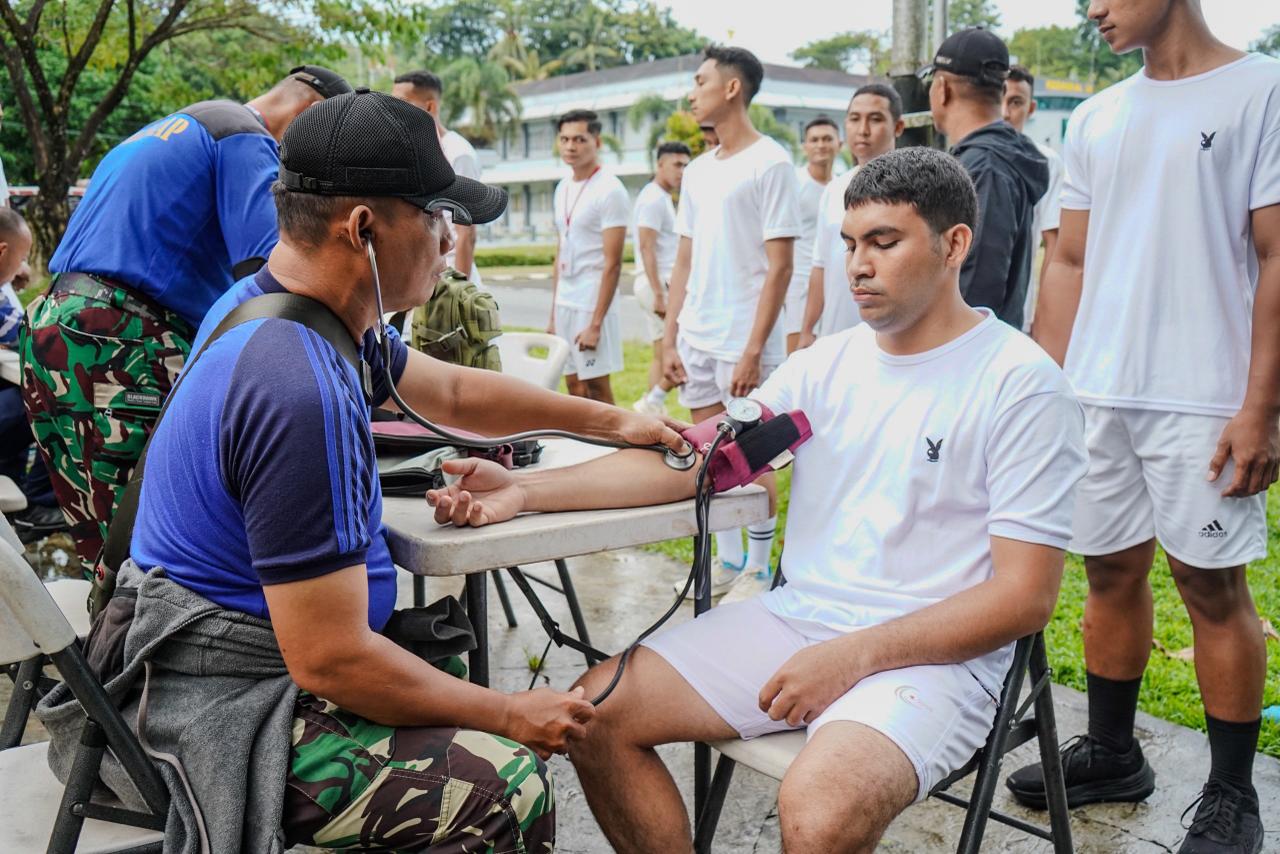 Kodaeral lX Fasilitasi Tes Samapta Casis Perwira Prajurit Karier TNI Gel I TA. 2026 Panselinda Ambon