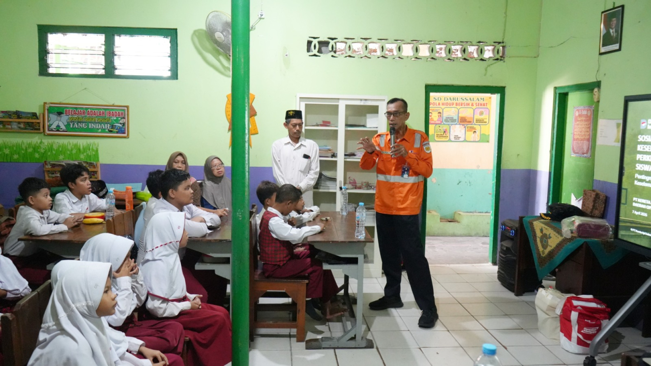  Edukasi Keselamatan Kereta Api Digencarkan, Siswa SD di Surabaya Jadi Sasaran Utama