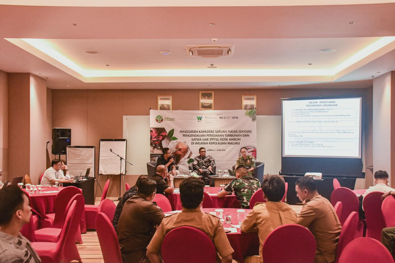 Jaga Ekosistem Maritim Kodaeral IX Tegaskan Komitmen Berantas Kejahatan Lingkungan di Wilayah Maluku