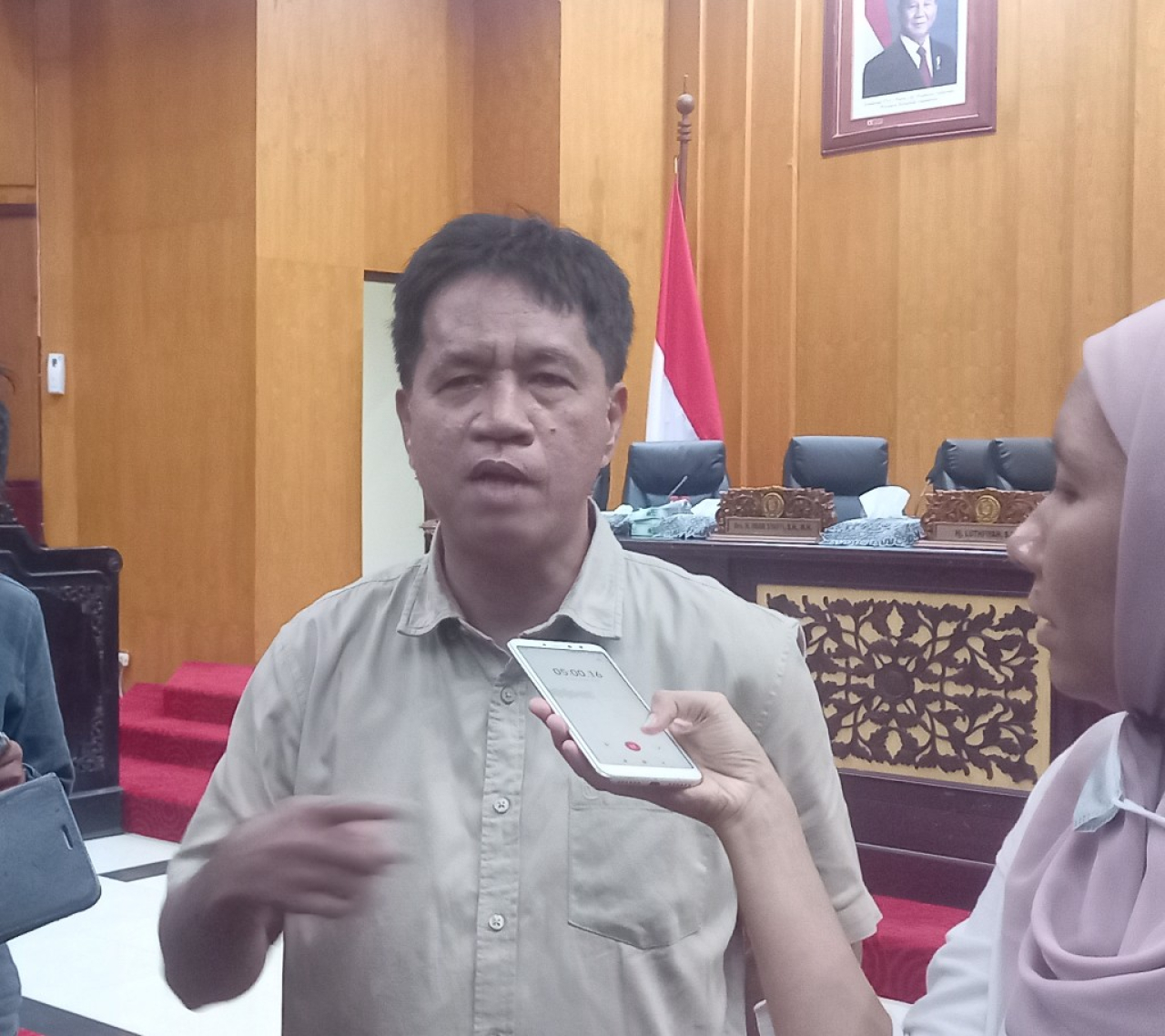 Imam Syafie Selaku Anggota Komisi D DPRD Surabaya 