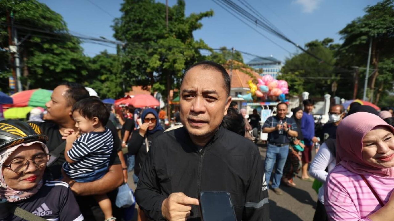 Eri Cahyadi Pastikan CFD Taman Bungkul Gratis, Tak Ada Pungutan untuk PKL
