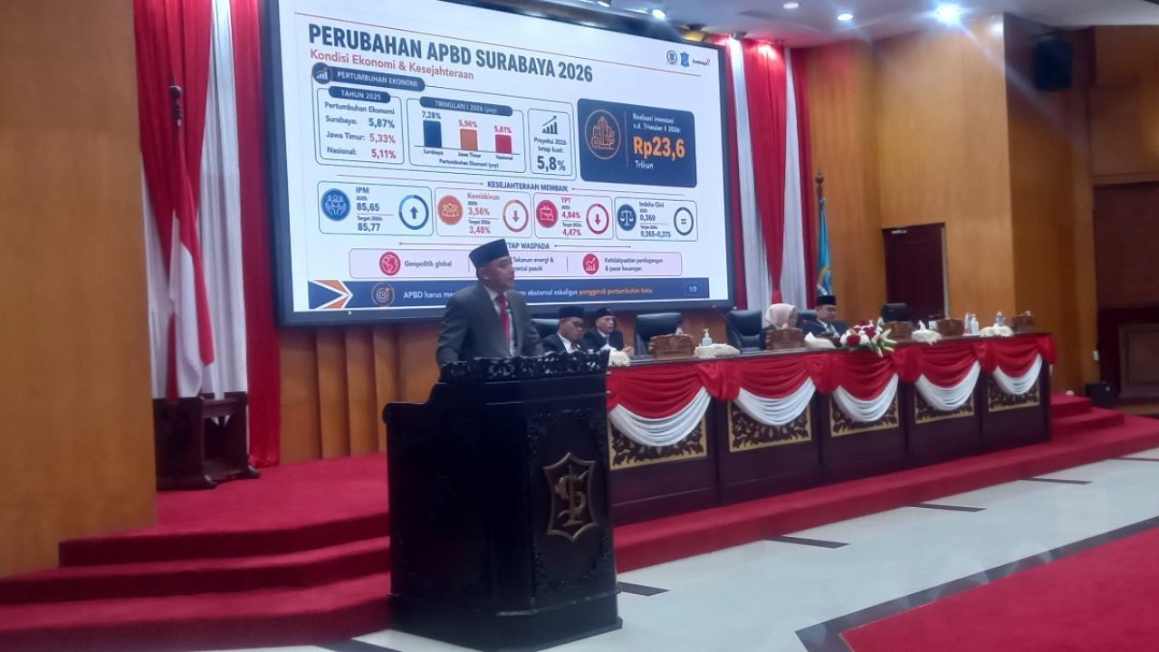 Eri Cahyadi Andalkan Gotong Royong Hadapi Tekanan Fiskal Surabaya