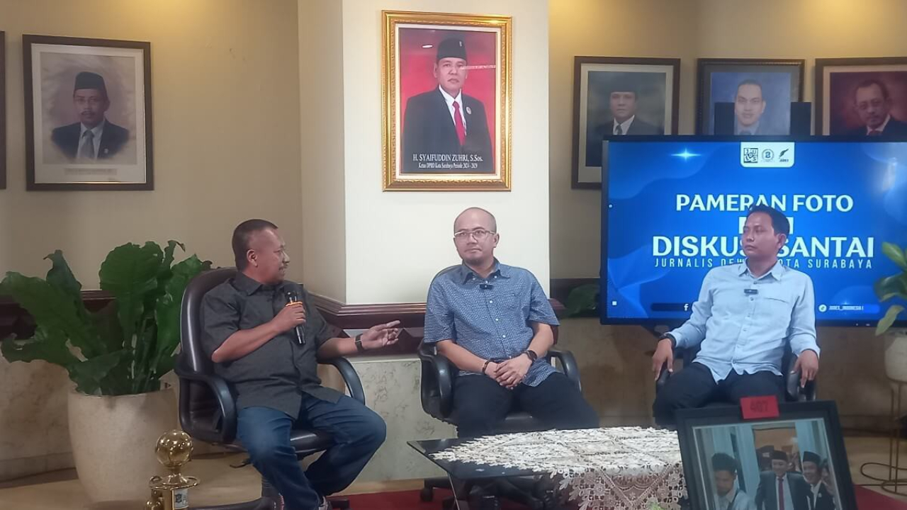 Diskusi Judes Indonesia bersama DPRD Surabaya membahas kolaborasi media dan pembangunan Kota Surabaya
