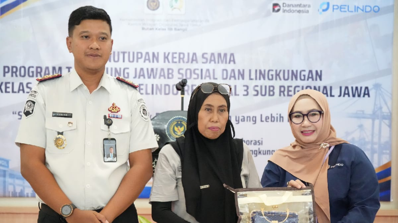 Pelindo dan Rutan Bangil menutup Program Pelita Warna untuk meningkatkan keterampilan dan kemandirian warga binaan