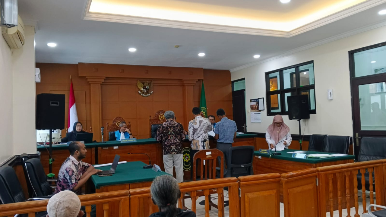 Proses masa persidangan di PTUN Surabaya