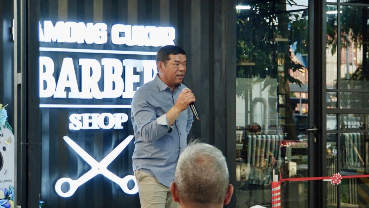 David Pandapotan Sirait Direktur Utama PT Terminal Teluk Lamong.